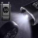 Compressor de Ar Portátil Sem Fio com Medidor de Pressão