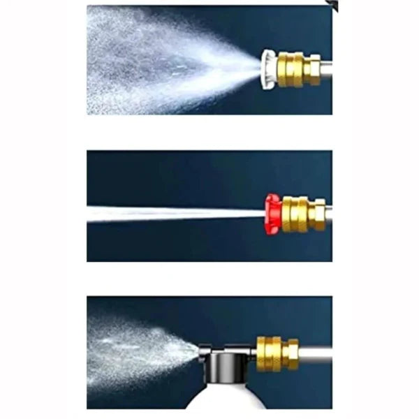Pistola de Limpeza de Alta Pressão Portátil Recarregável - 70 Bar de Potência para Carros, Fachadas e Jardins