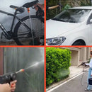 Pistola de Limpeza de Alta Pressão Portátil Recarregável - 70 Bar de Potência para Carros, Fachadas e Jardins