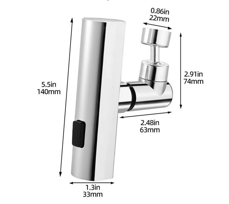 Torneira Cascata Universal | Pull Down Multifunction