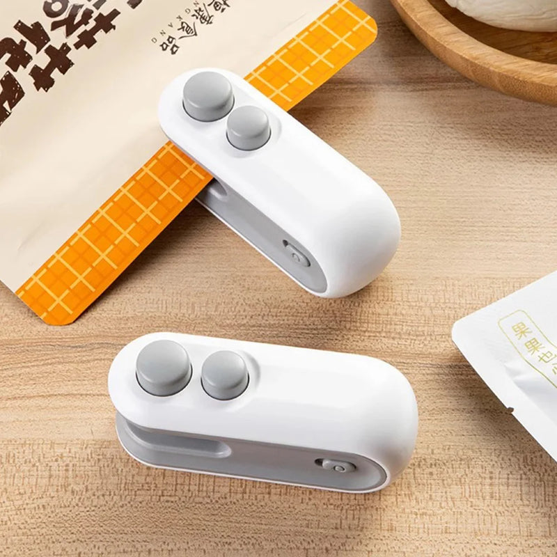 Mini Selador Automático Portátil - Mantenha seus Alimentos Frescos em Qualquer Lugar!