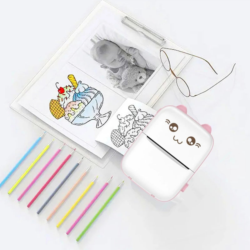 Mini Impressora Portátil | CatPrinter - Impressão sem Fio para Uso Diário