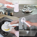 Escova Elétrica de Limpeza Portátil 5 em 1 Sem Fio | EaseClean – Limpador Multiuso para Cozinha e Banheiro