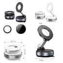 Suporte Magnético para Carro | Vaccum Magnet -  Fixação Prática e Ajuste 360° para Smartphones