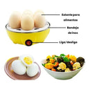 Cozedor de Ovos à Vapor Elétrico Portátil Automático 110V – Prático e Rápido