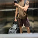 Shorts Masculino 2 em 1 com Proteção UV - Conforto e Performance para Treino e Corrida