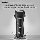 Aparador de Pelos Masculino Recarregável – Precision Pro com LED e Resistência à Água