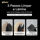 Aparador de Pelos Masculino Recarregável – Precision Pro com LED e Resistência à Água