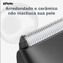Aparador de Pelos Masculino Recarregável – Precision Pro com LED e Resistência à Água
