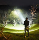 Lanterna Recarregável T9 P50/P90 | Iluminação Potente para Atividades Externas