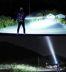 Lanterna Recarregável T9 P50/P90 | Iluminação Potente para Atividades Externas