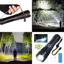 Lanterna Recarregável T9 P50/P90 | Iluminação Potente para Atividades Externas