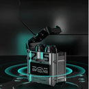 Fone de Ouvido Gamer TWS Esportivo M25 - Bluetooth 5.3, LED, Microfone com Cancelamento de Ruído