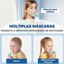 Inalador | Mini Nebulizador Portátil - Prático para Inalação em Qualquer Lugar